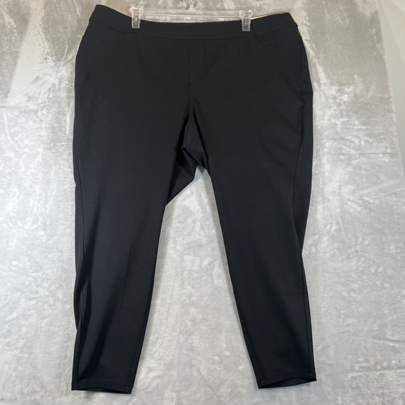 Lane Bryant Pants - LANE BRYANT High Rise Leggings Black‎ Stretch Jegging Black Size 26/28 NWT